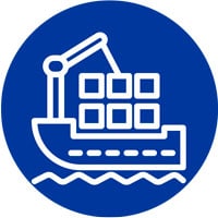 transporte de carga maritima